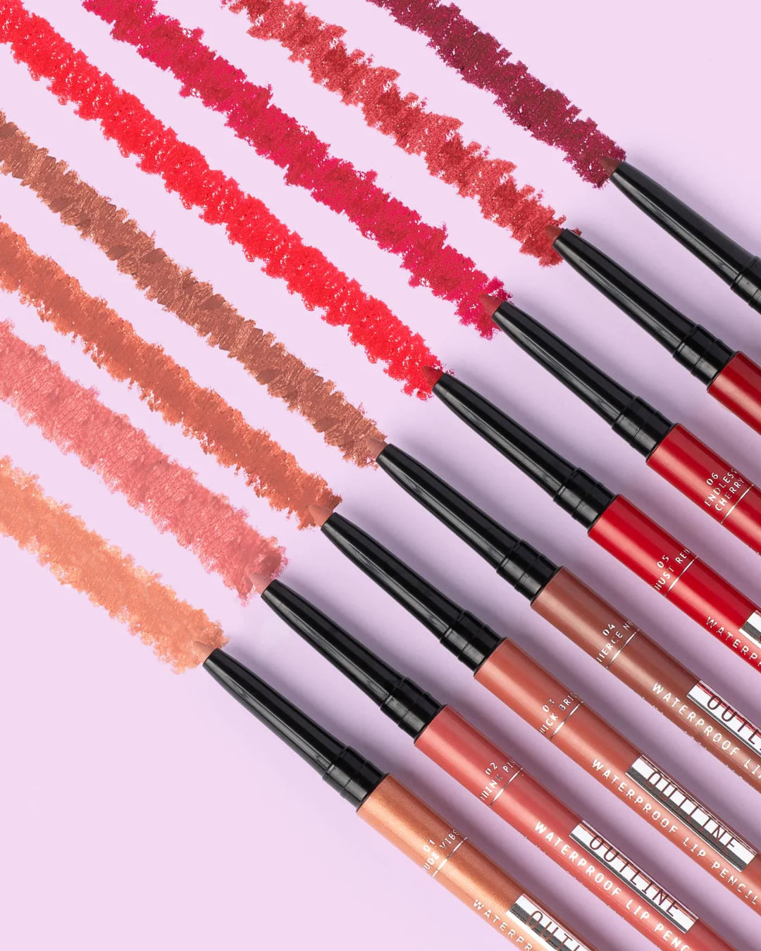 ASTRA - OUTLINE WATERPROOF LIP PENCIL - Matita Labbra Retraibile Resistente all'Acqua