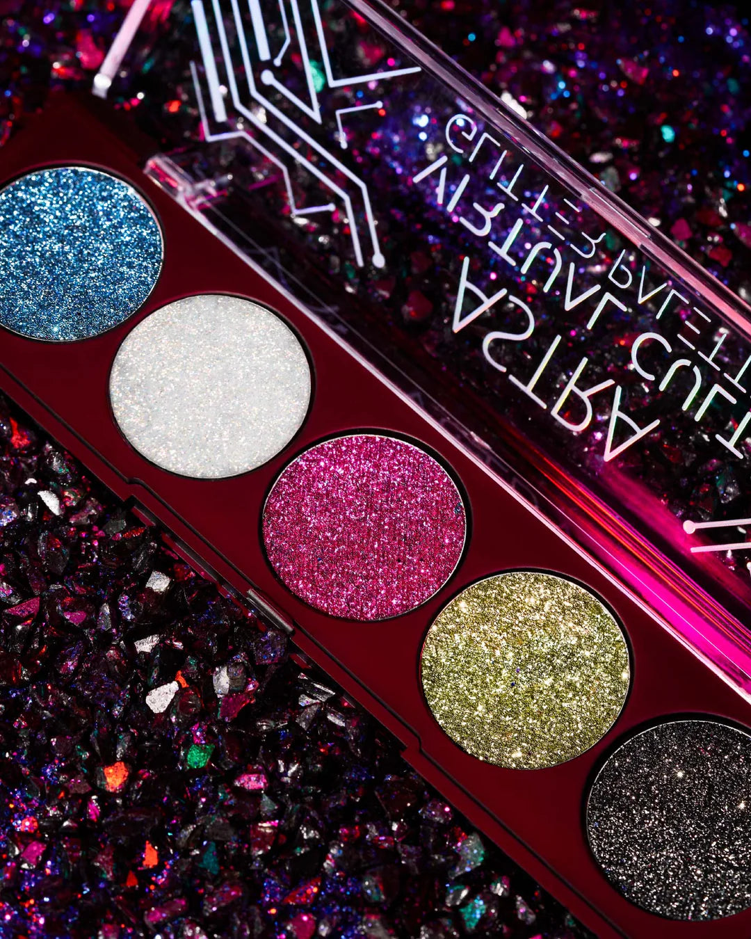 ASTRA - VIRTUAL CULT - Palette Occhi Glitter