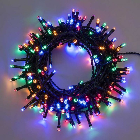 LOTTI LUCE 320 LED 12,8 metri Multicolor Interno/Esterno