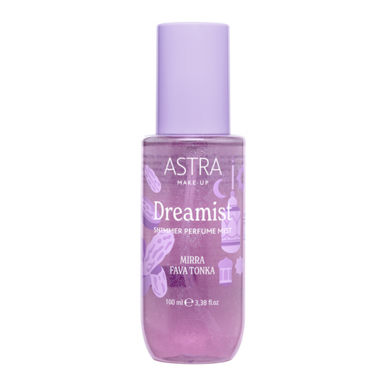 Astra Dreamist Mirra Fava Tonka - Shimmer Perfume Mist 100 Ml