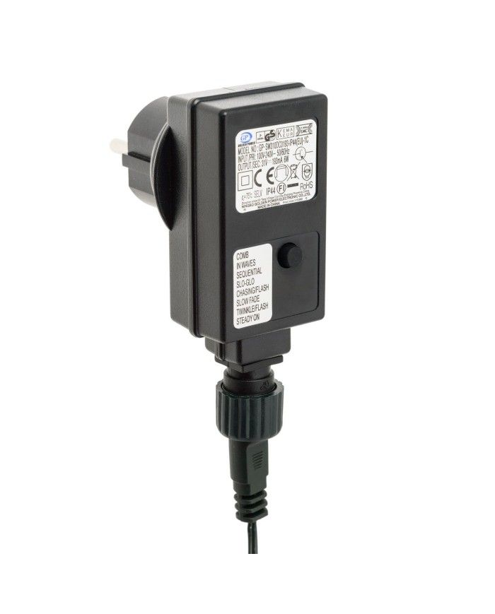 LOTTI LUCE 320 LED 12,8 metri Bianco Caldo Interno/Esterno
