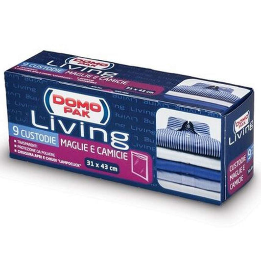 9 custodie DOMOPAK LIVING Maglie e Camicie 31 x 43 cm