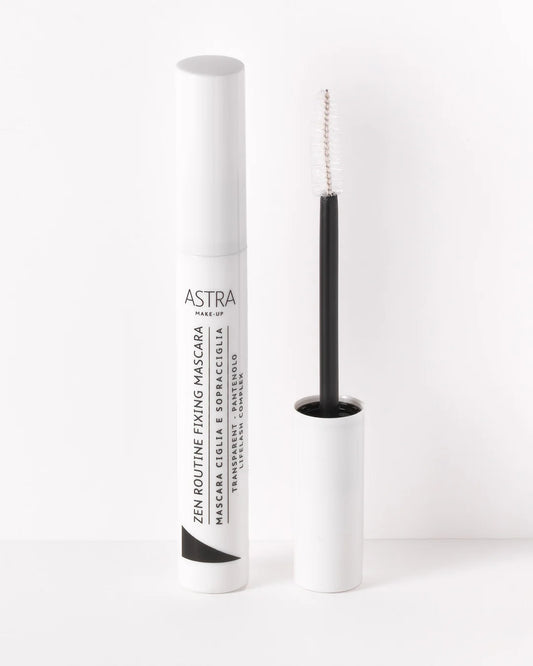 ASTRA - ZEN ROUTINE FIXING MASCARA - Mascara Ciglia + Sopracciglia Trasparente