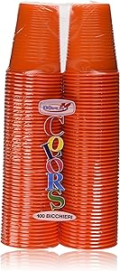 DOPLA COLORS - 100 Bicchieri di plastica
